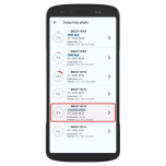 1. Ukázka crossdockingu v ručním terminálu Elasticr WMS
